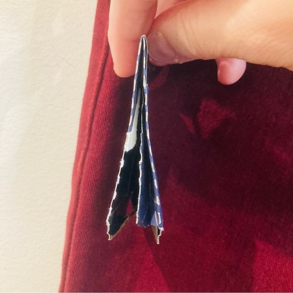 TRUSSARDI JEANS Sz 29 x 31 High  Rise Tapered Legs Made in Italy New - Picture 3 of 13